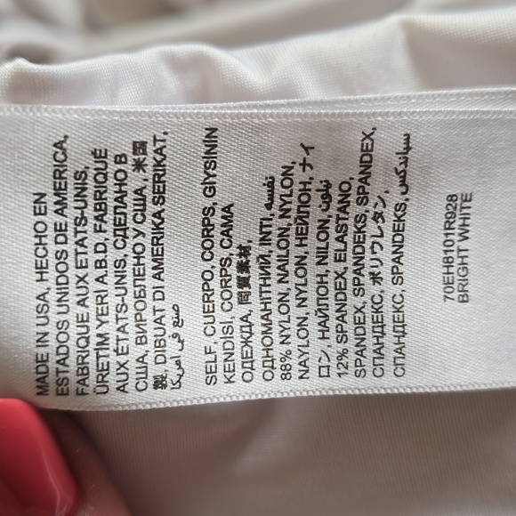 Bebe White Sleeveless Dress with Gold Studded pattern in Size L - Picture 6 of 8